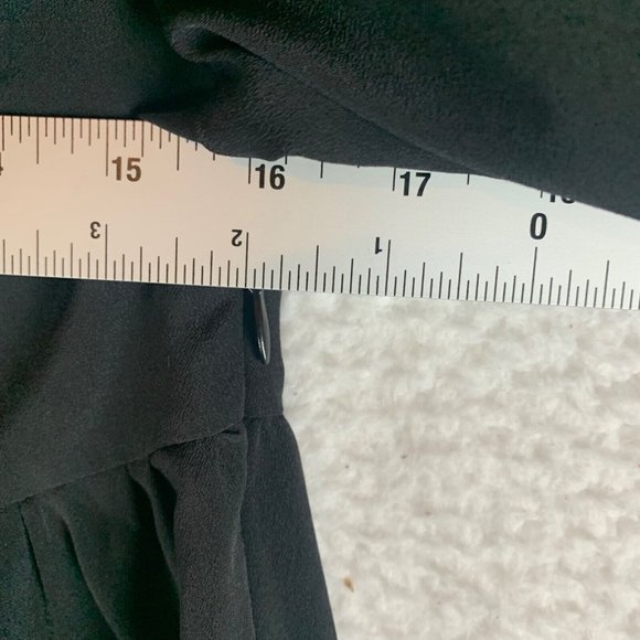 Pins and Needles Women's‎ Black Babydoll Tie Neck Tunic Top Dress Size L 8466 - Picture 3 of 8